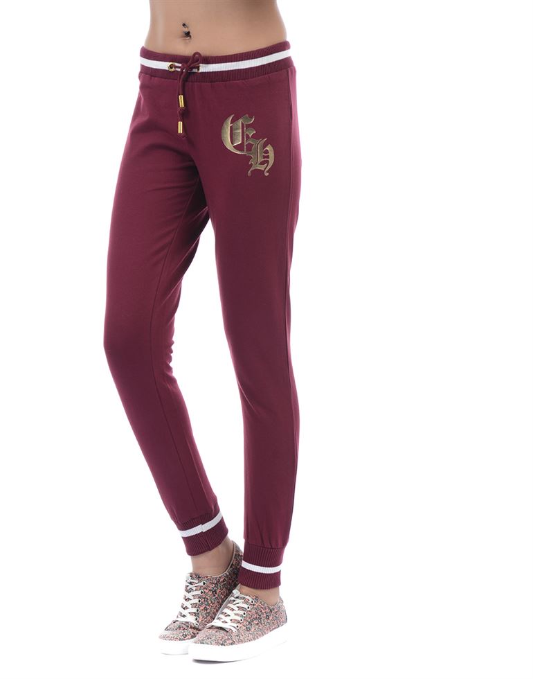 Ed Hardy Women Casual Wear Solid Track Pant